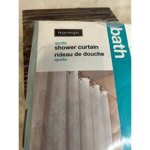 NWT Full Size Fabric Shower Curtain Off White